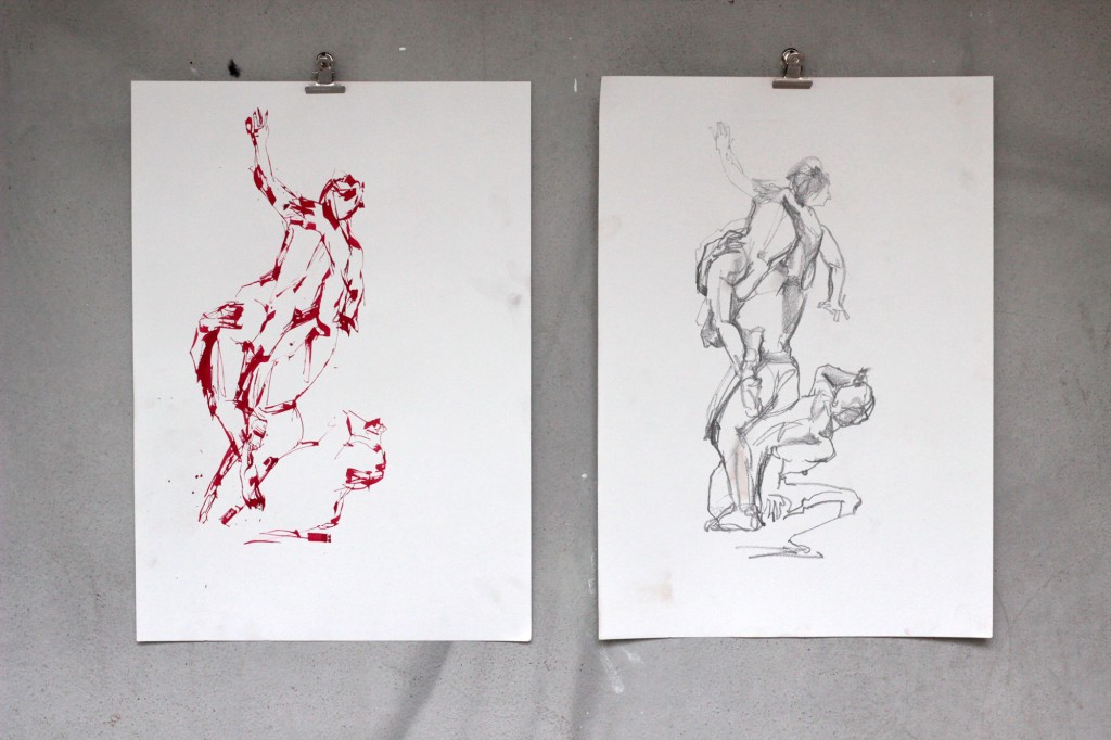 walter molli charcoal 29,7 cm x 42 cm 2015